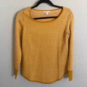 Westbound Mustard Yellow Long Sleeve Top